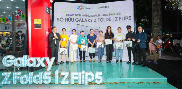 FPT Shop chính thức mở bán bộ đôi siêu phẩm Galaxy Z5 series