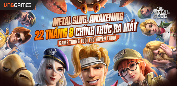 Ấn định ngày ra mắt chính thức trong tháng 8, Metal Slug: Awakening “xuyên biên giới” cùng châu Á